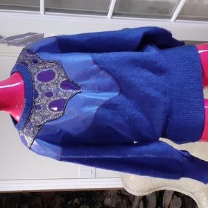 Vintage Blue Sweater by Starr